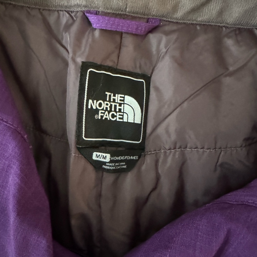 The North Face Women's Ski Jacket in Purple and Gray